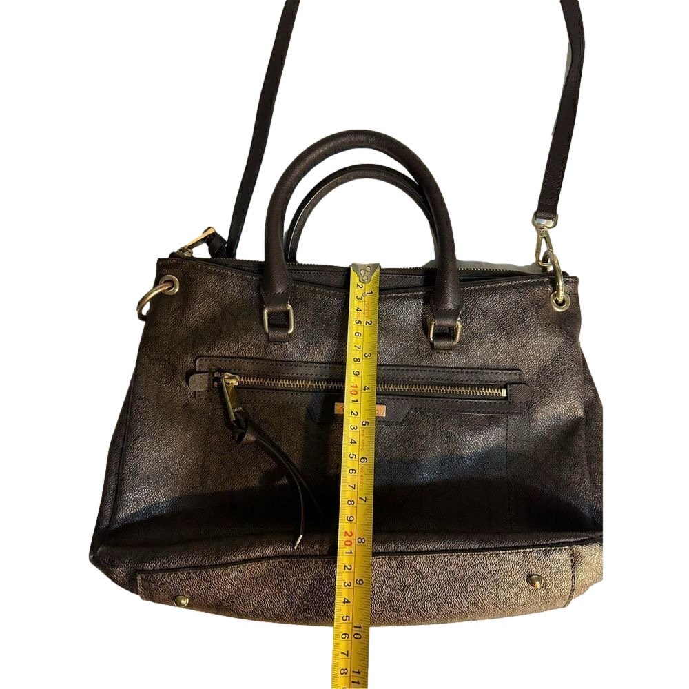 Calvin Klein Cross Body Purse Brown - Picture 8 of 10